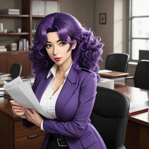 Anime Detective Searching for Papers