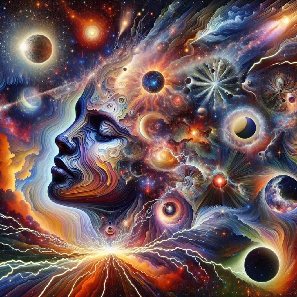 Cosmic Face: A Mannerist Optical Illusion