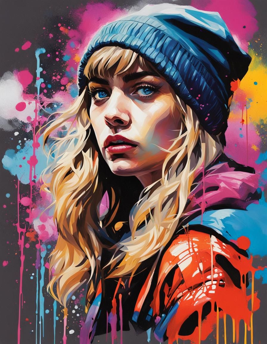 Imogen Poots Portrait in Alex Ross Style
