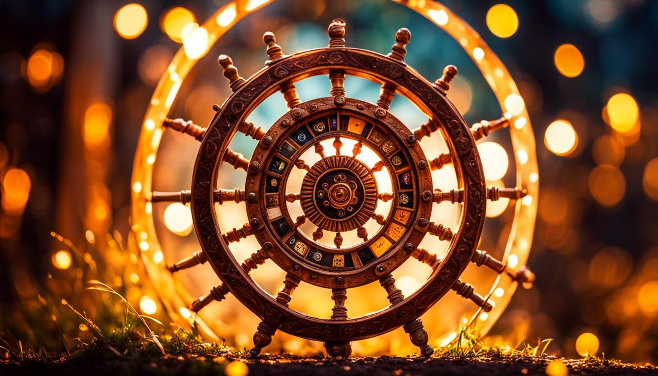 Wheel of Life: Reincarnation Cycle in Macro Photography