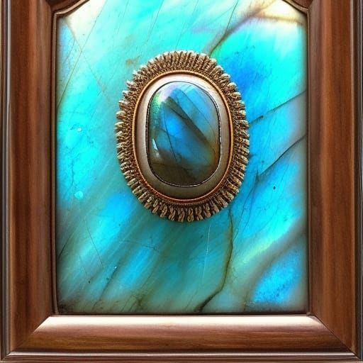 Antique Cars Framed with Gemstones