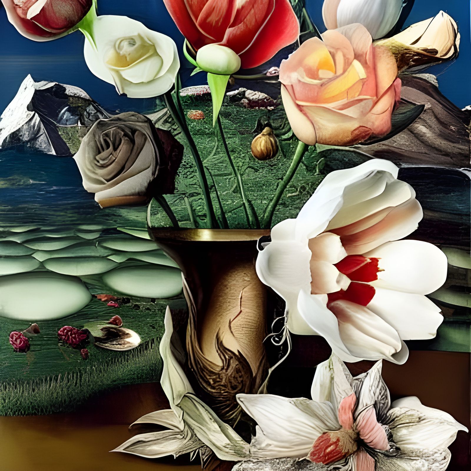 Exquisite Floral Mandelbulb: A Photograph of Beauty