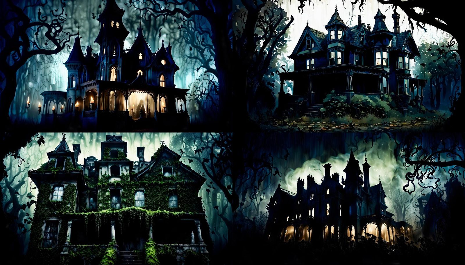 Haunted 1920s House with Victorian Ghosts