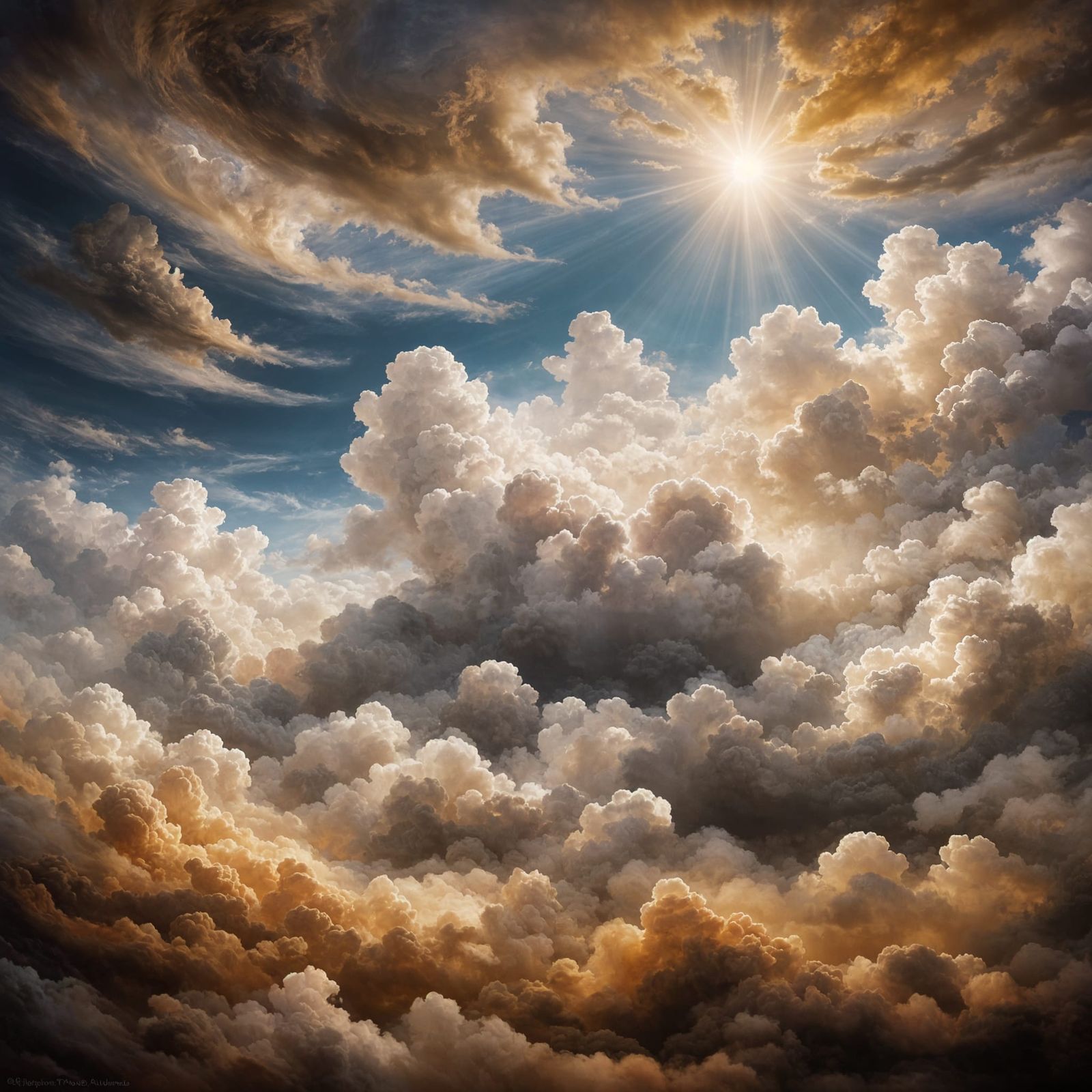 Brown Marble Spots Shine in Heavenly Soft Focus