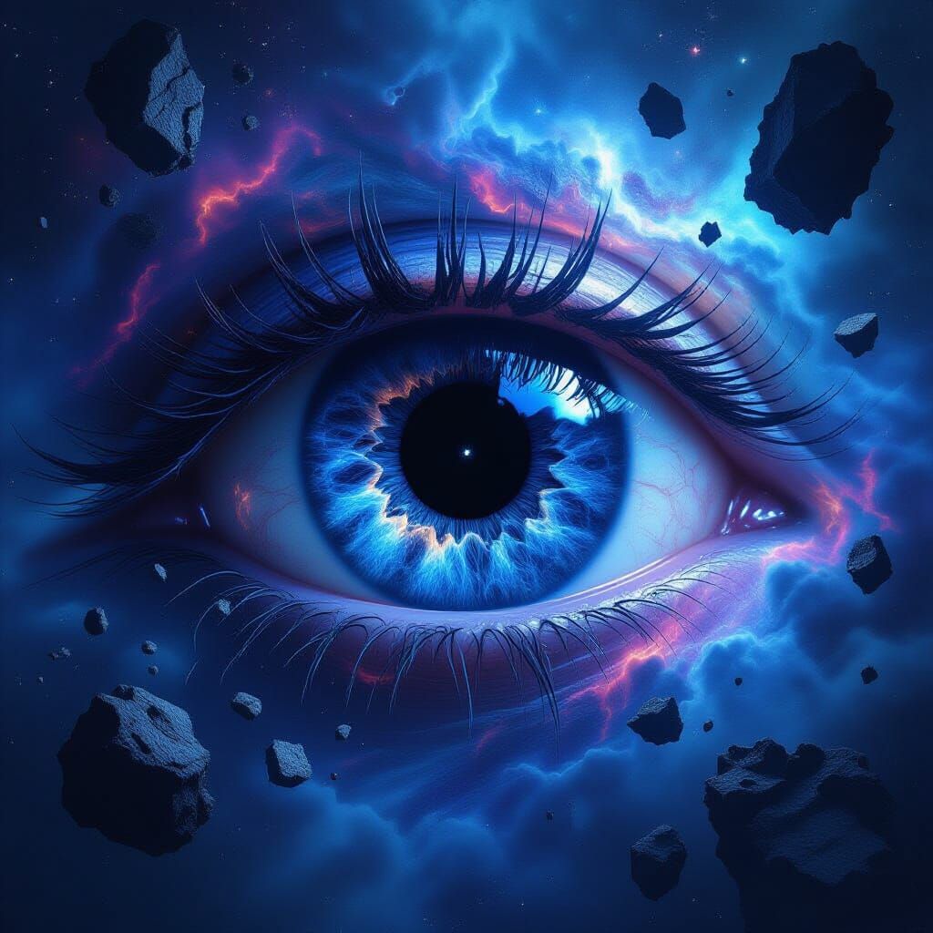 Colossal Cosmic Eye of Nebulae and Stardust