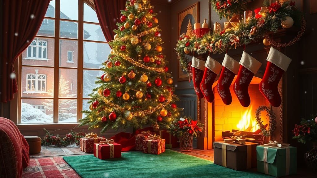 Whimsical Winter Wonderland in Cozy Style