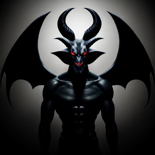 Shadow Demon Baphomet Apparition