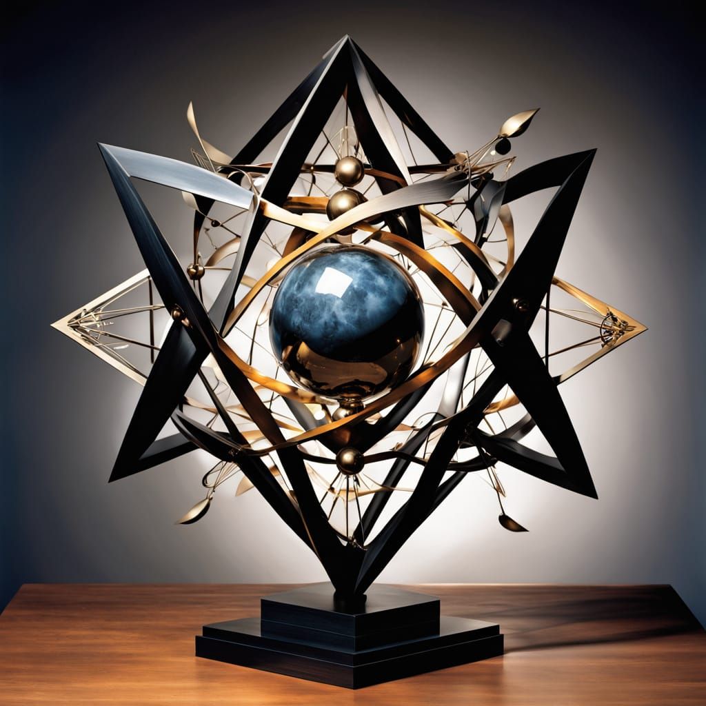 The Umbrahedron stands as a monumental fusion of metaphysical geometry and allegorical narrative. Rooted in the ancient ...