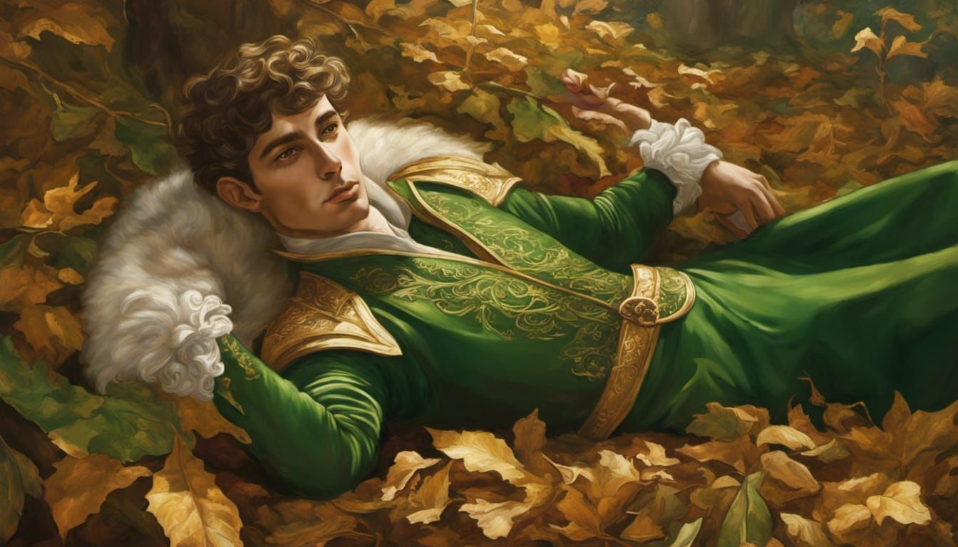Romantic Elf in Baroque Fantasy Artwork