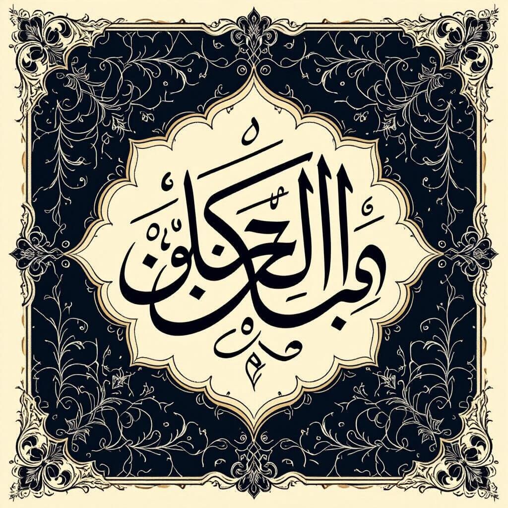 Elegant Calligraphy Logo of "چیستا" in Persian Style