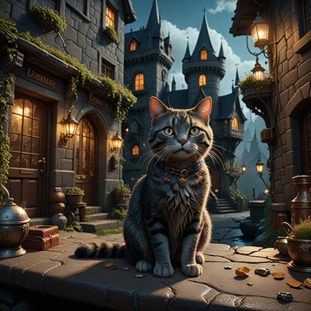 Cat Detective Guinevere Solves Mystery in Whimsical Fantasy