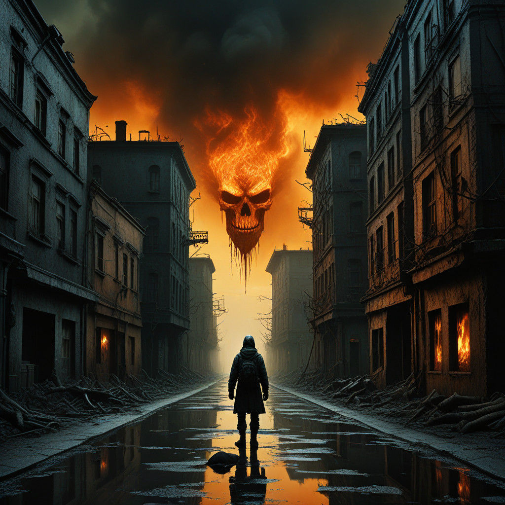 Apocalyptic Vision of a Three-Headed Child