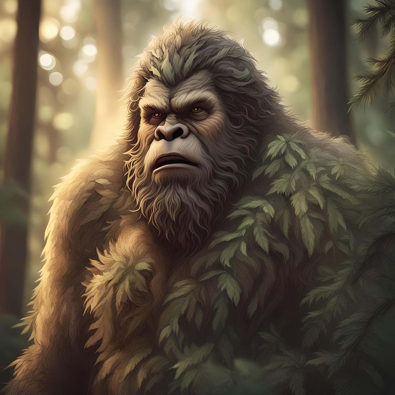 Bigfoot Portrait: Distrust of Government, Professional Studi...