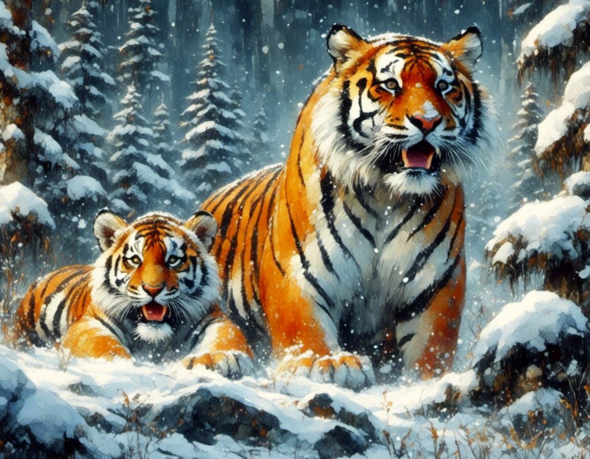 Siberian Tiger 04