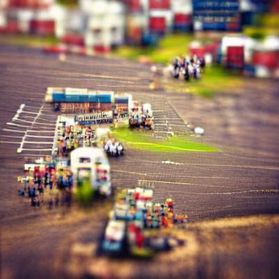 Dreamlike Tilt-Shift Photography of Parasomnia