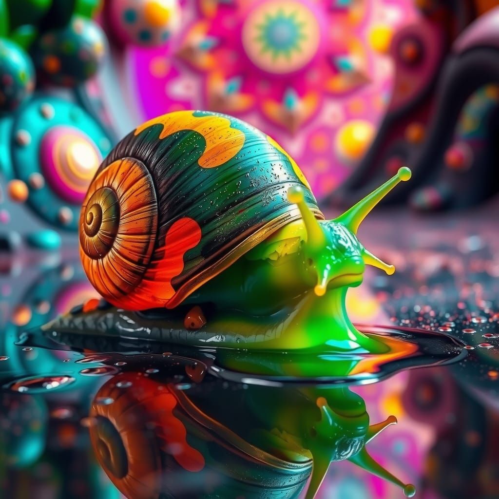 Garish Snail