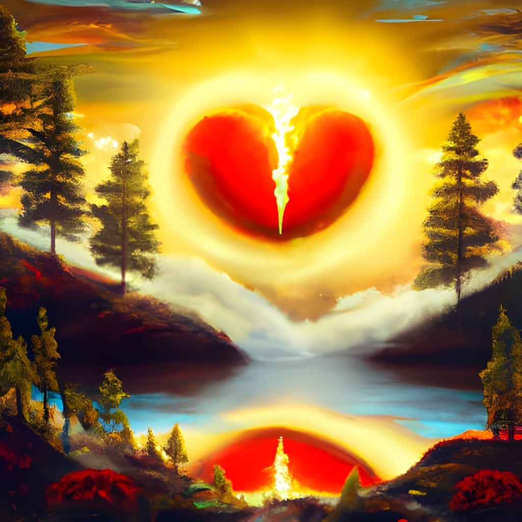 And my heart will shine like the rising sun