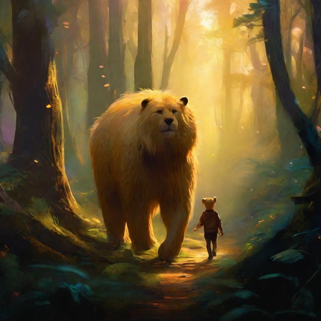 Mystical Forest Walk with Pitifulgoras and Cub