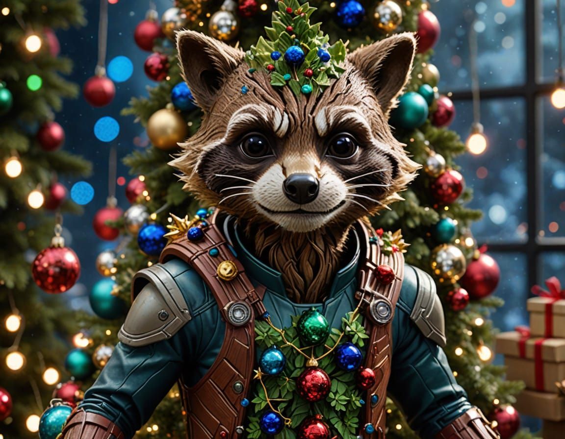 Guardian of the Galaxy's Magical Christmas Tree Transformati...