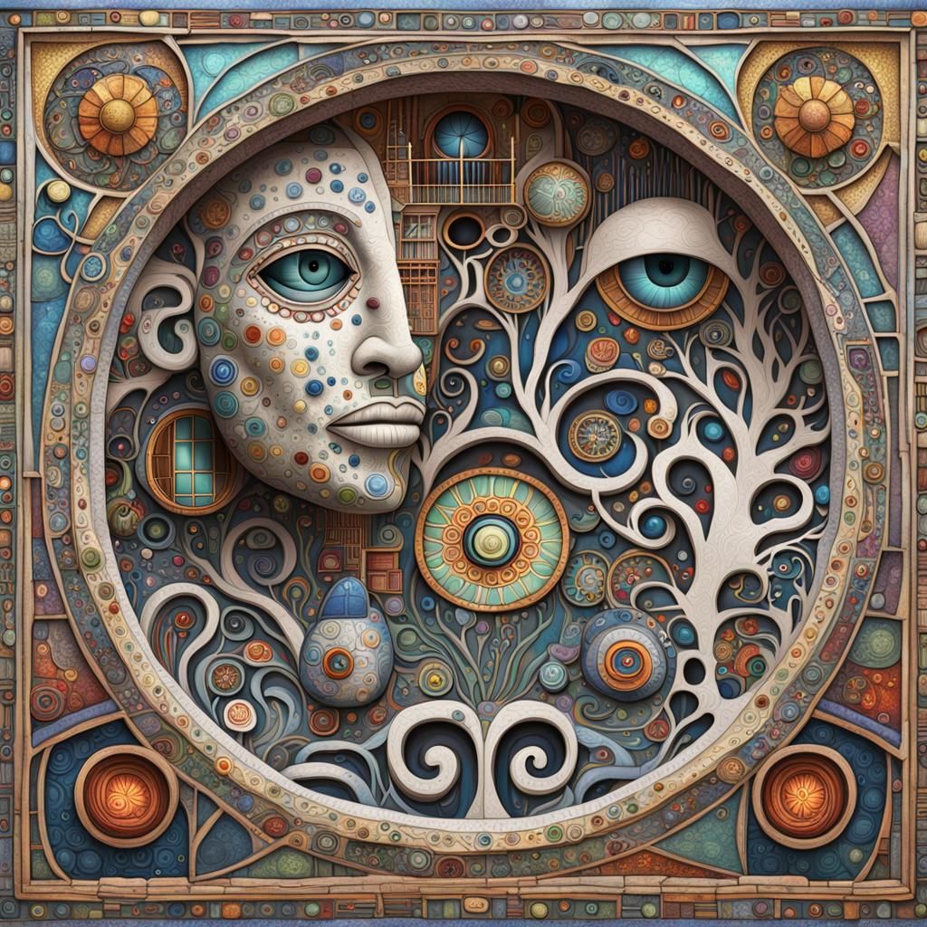 Fantastical Matte Painting in Deep Color