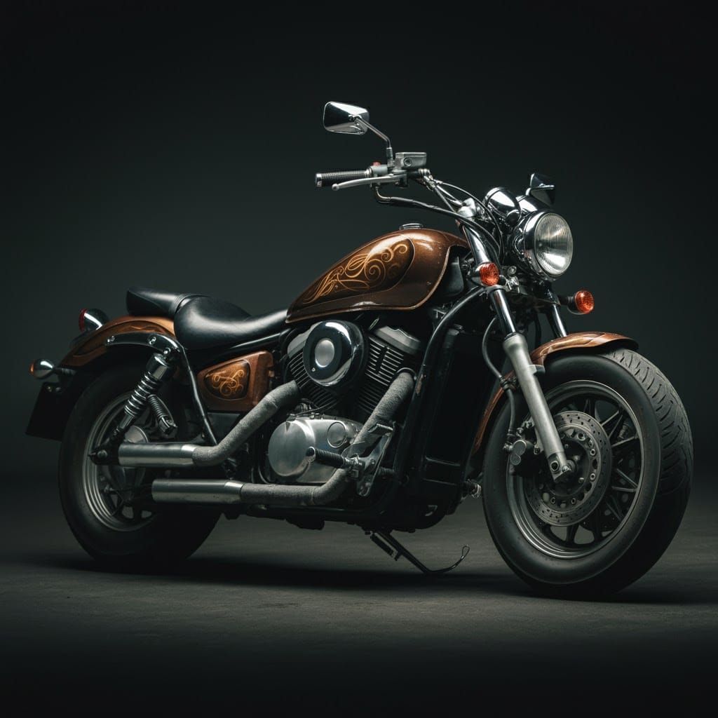 A 1996 Kawasaki Vulcan 1500cc my dream bike. Almost just lik...