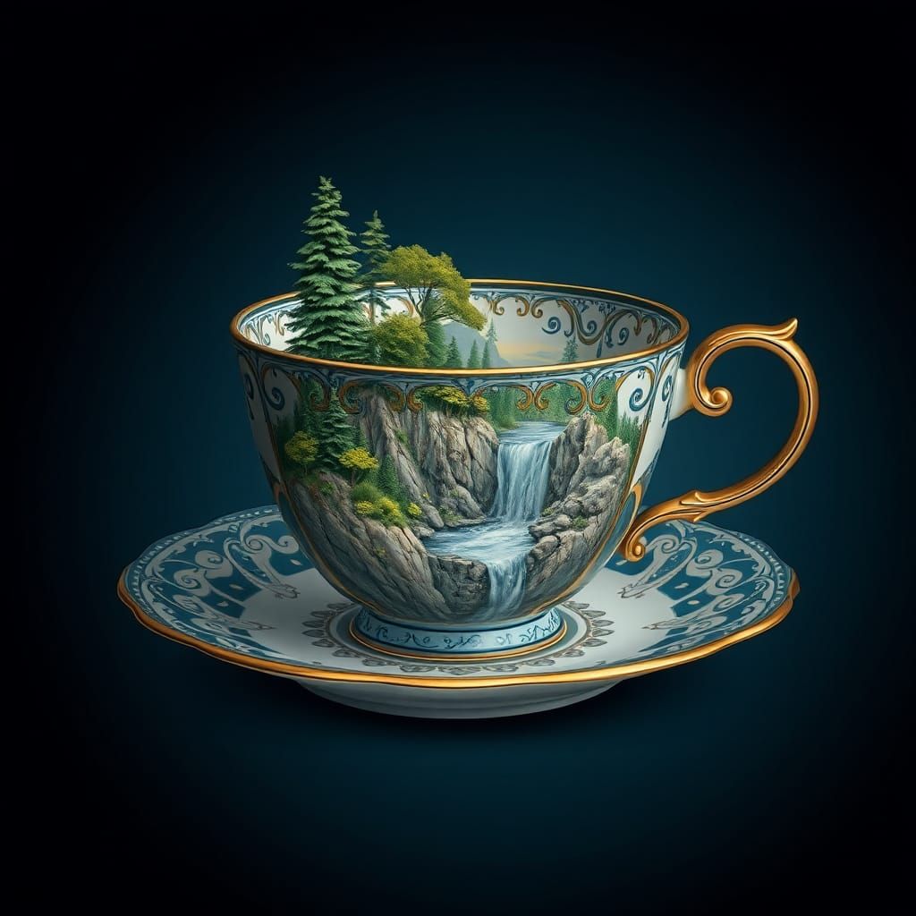 A magical teacup