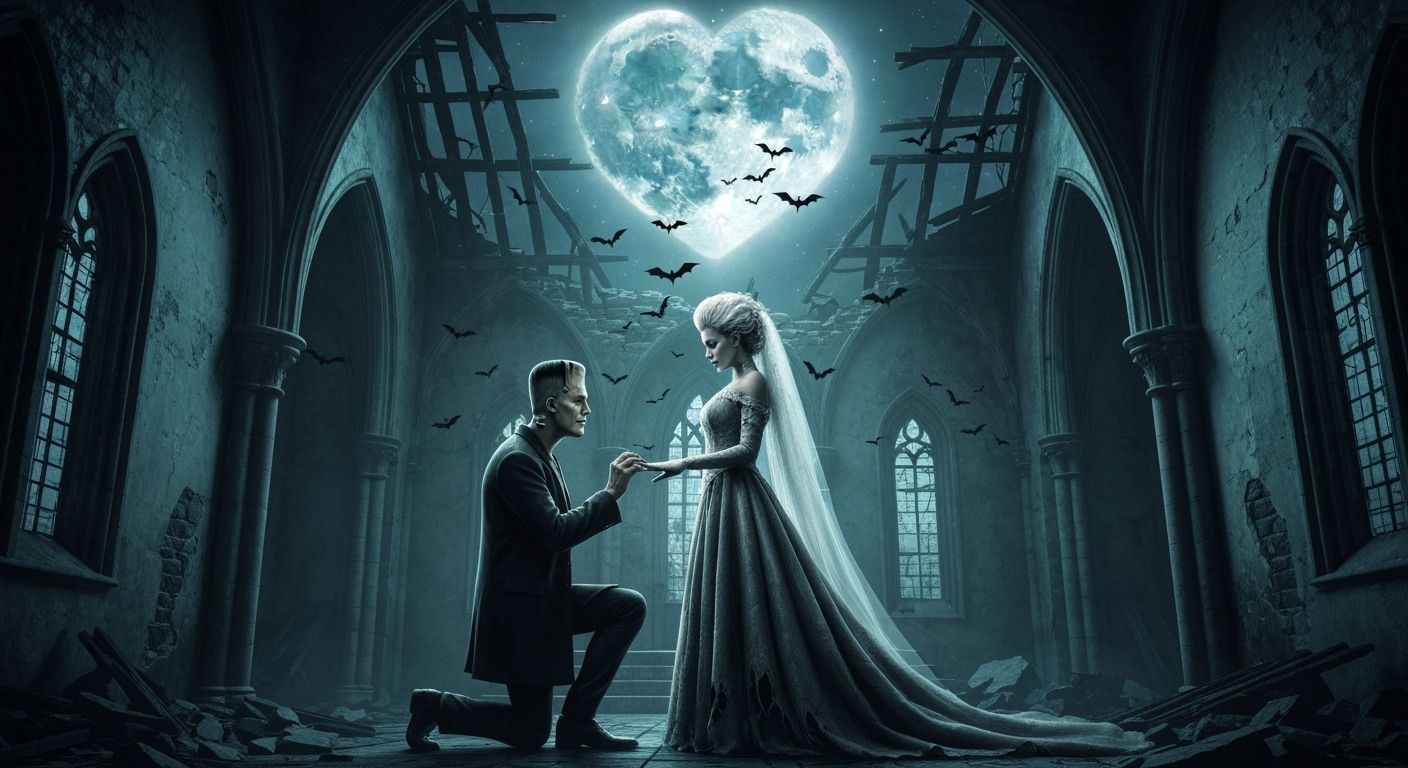Gothic Wedding: Frankenstein's Eerie Vow