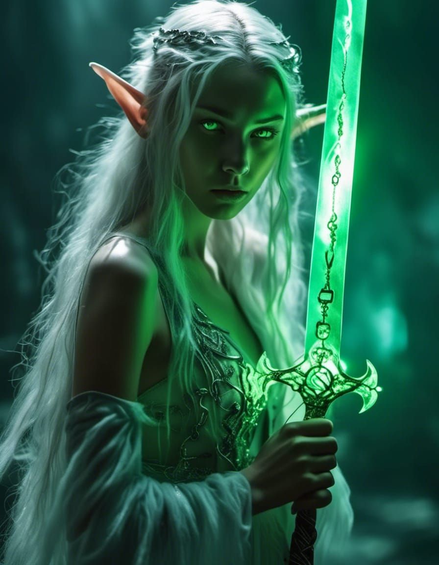 <lora:Dark fantasy realism:1.0> Wide angle, full body, Ether...