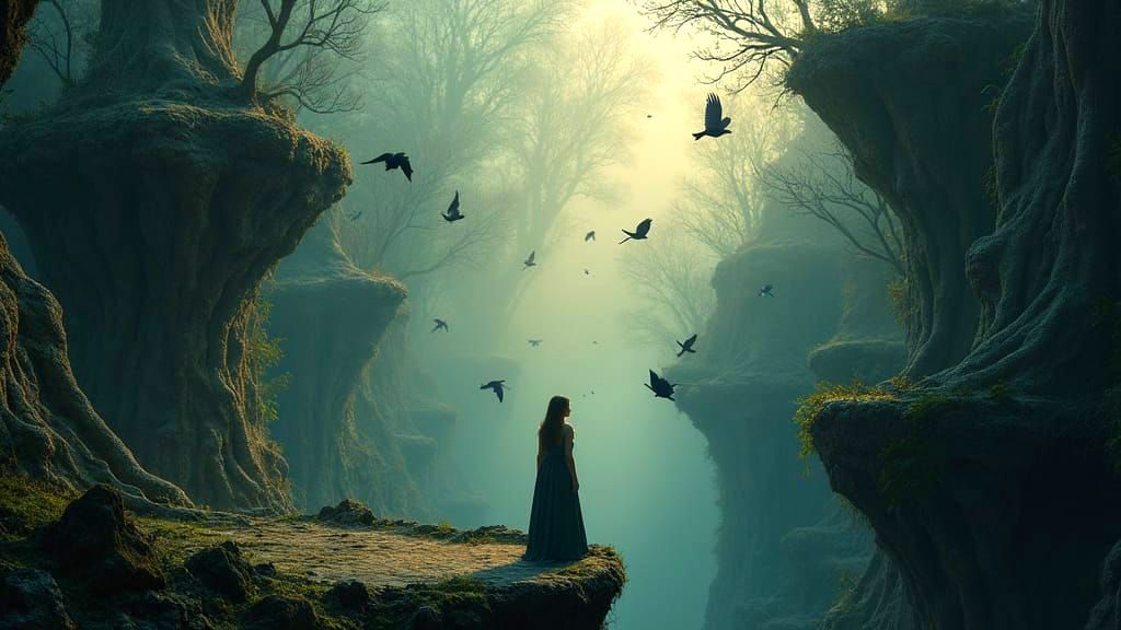 Dreamlike Swallows Return to Ancient Balcón Nests in Whirlwi...