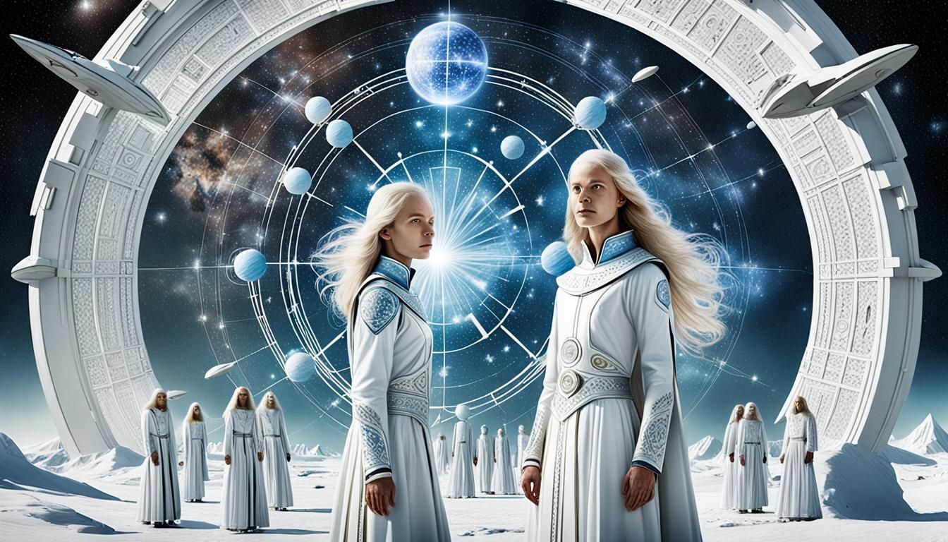 Nordic Being with Galactic Federation Stargate