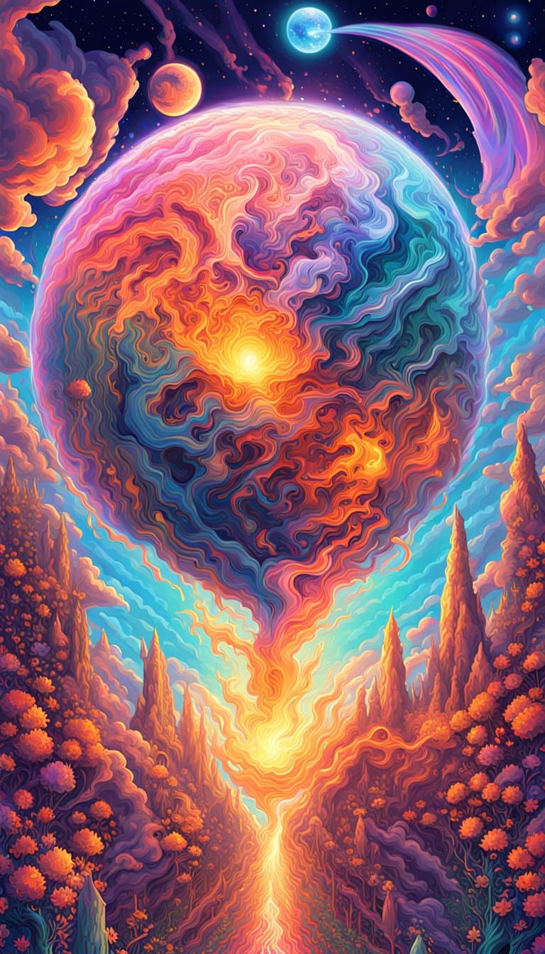 AI's Depression: Surreal Digital Art Illustrations