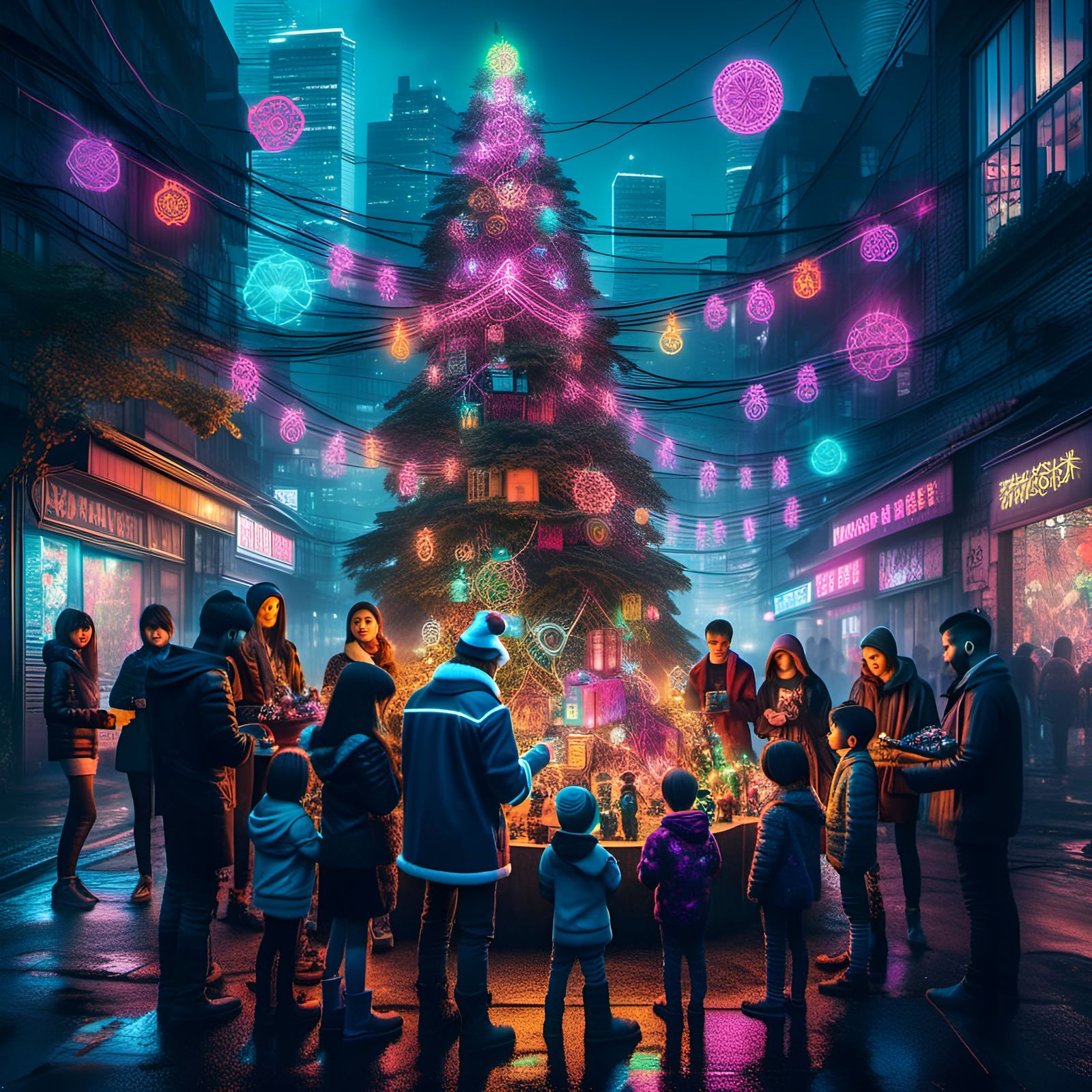 Tree of Life City: Caroling