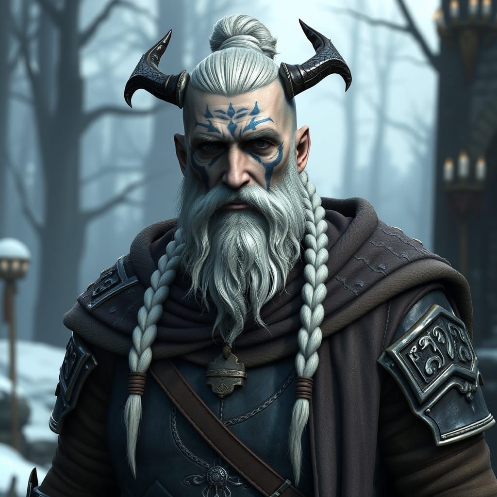 Ancient Nord Dragon Priest in Heavy Armor