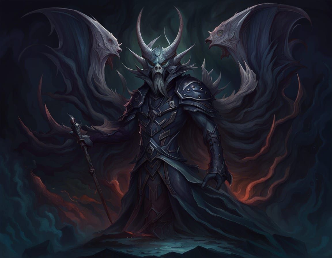 Terrifying Nightgaunt Creature of Nightmare