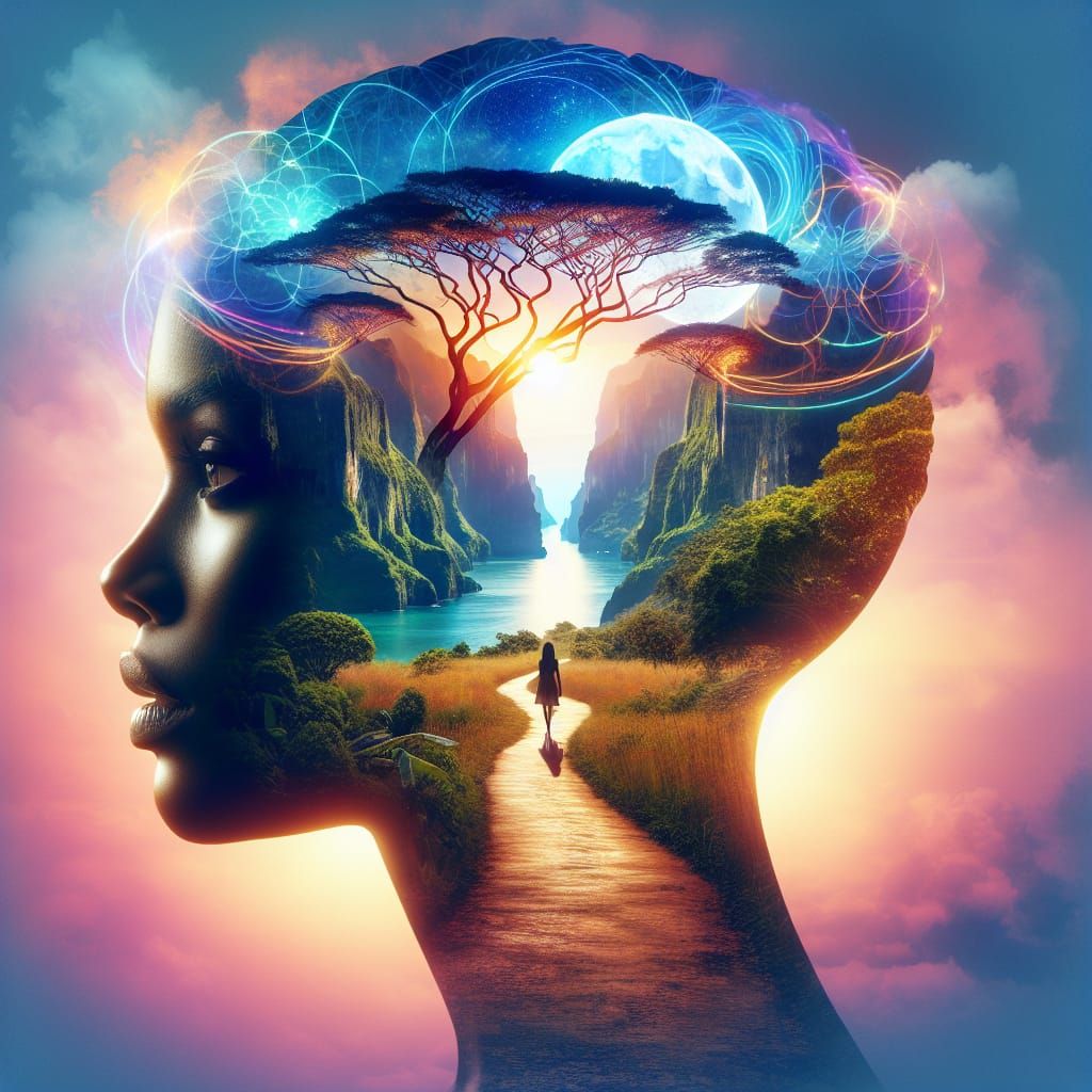 Madagascar Mindscape: A Double Exposure Portrait