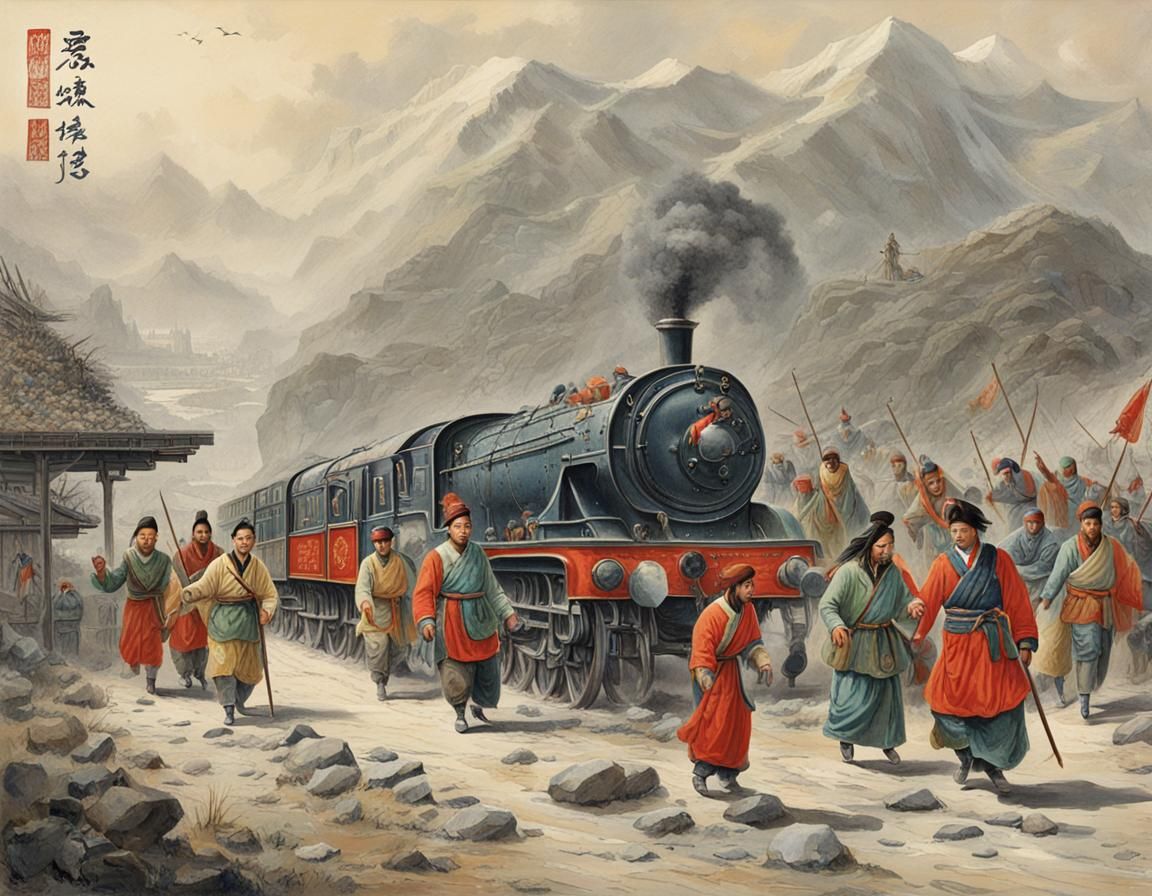 Lush Jungle Path Scene