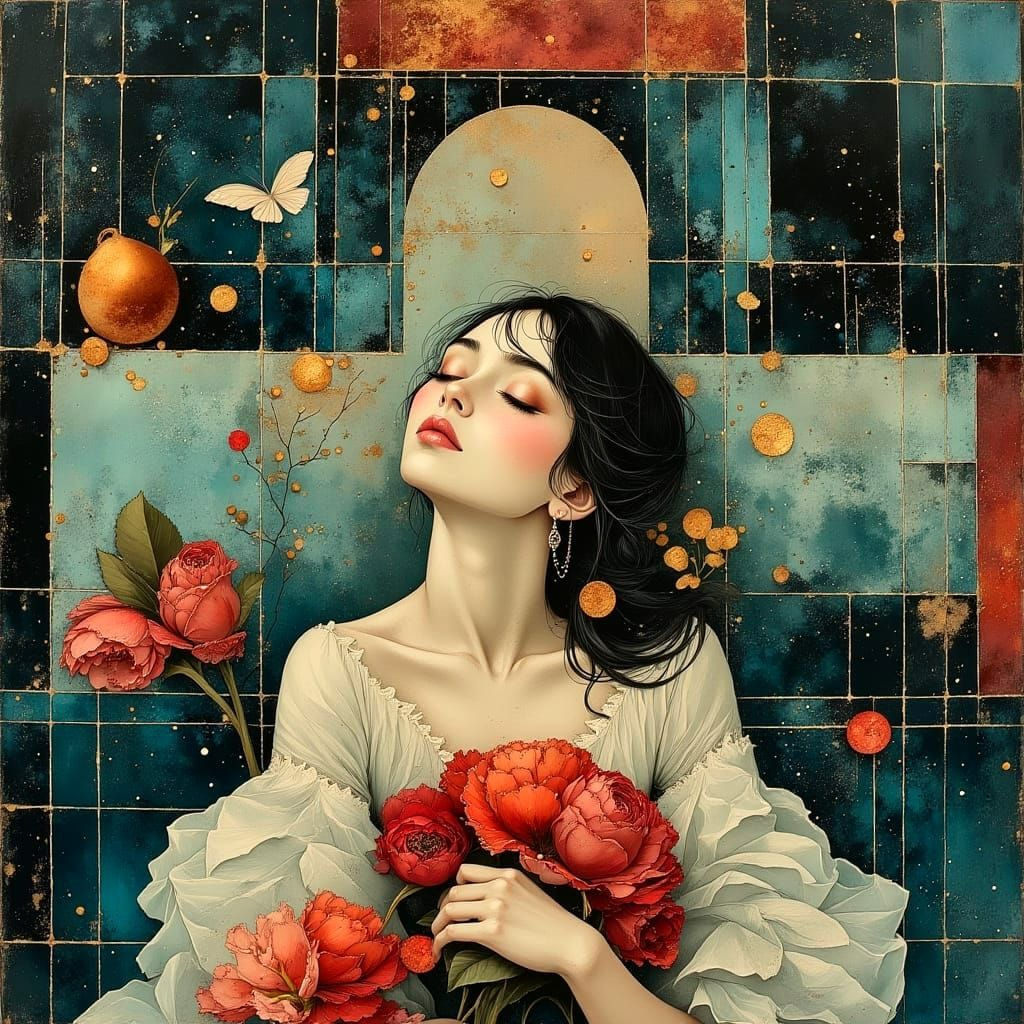 Starry Night in Velvet Club: Ethereal Dreamscape