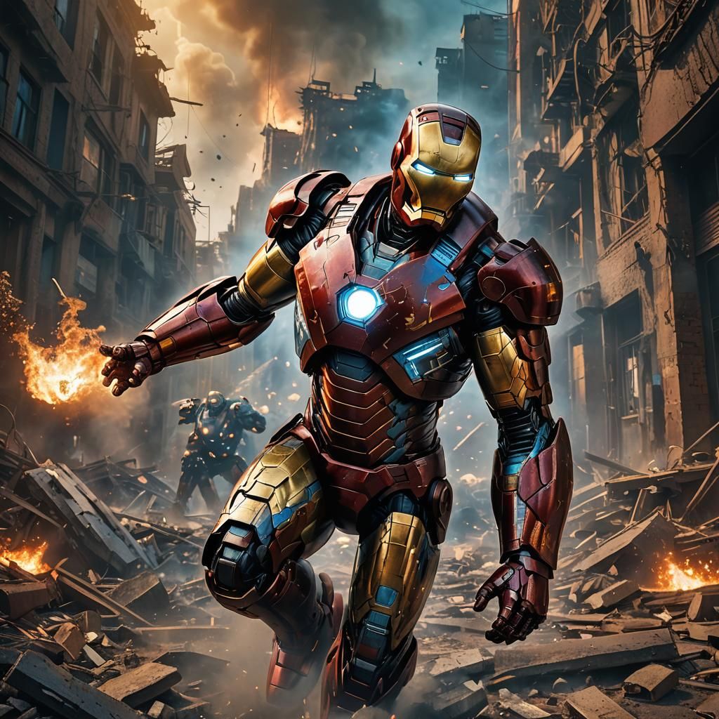Iron Man Mark 3 Armor Heroic Rescue