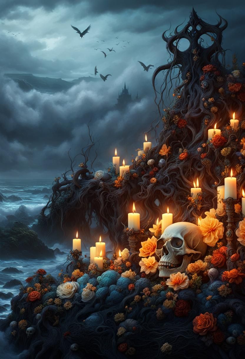 altar to those deceased at sea