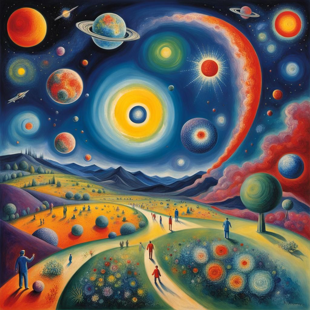 "Formación del campo magnético en el basto universo"