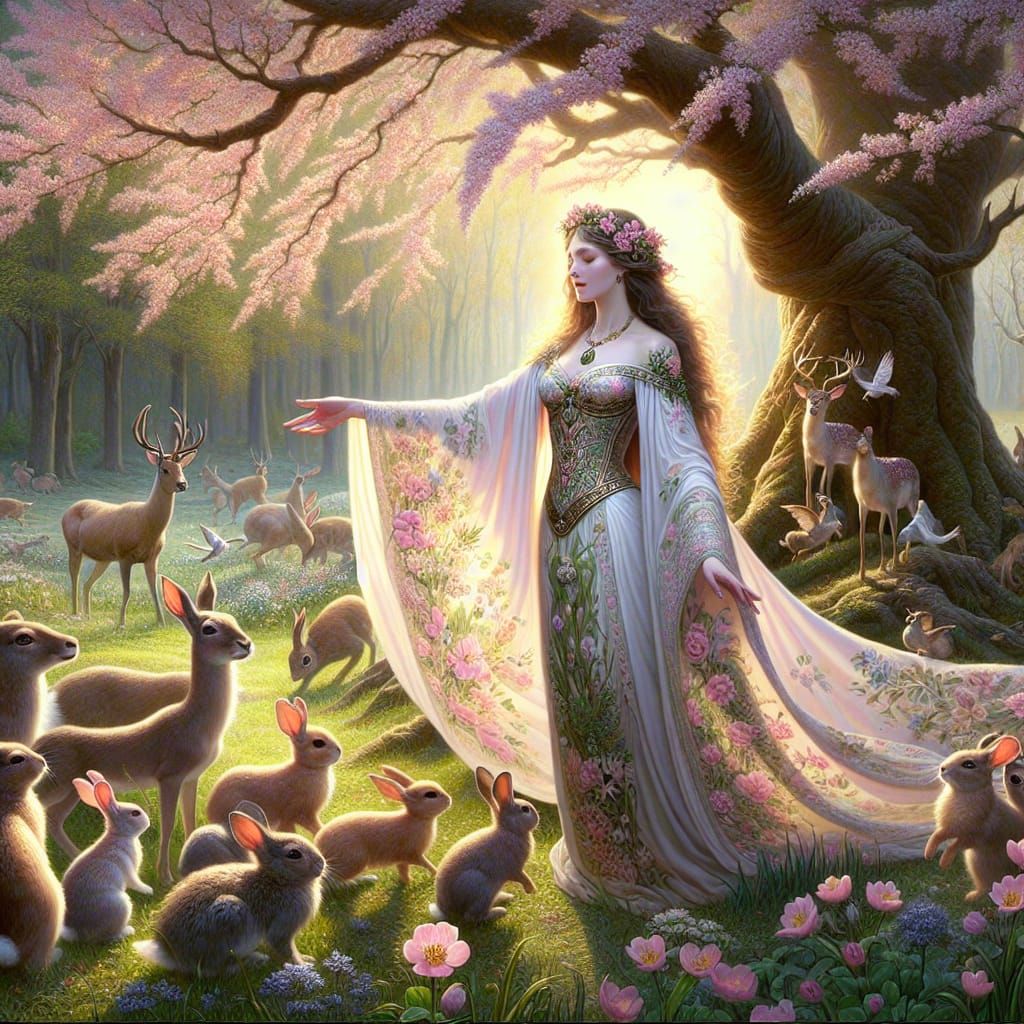 Eostre, Goddess of Spring and Renewal