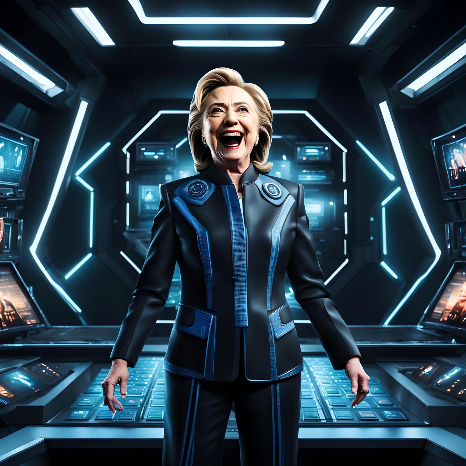 The maniacally laughing evil Betrayer Killary