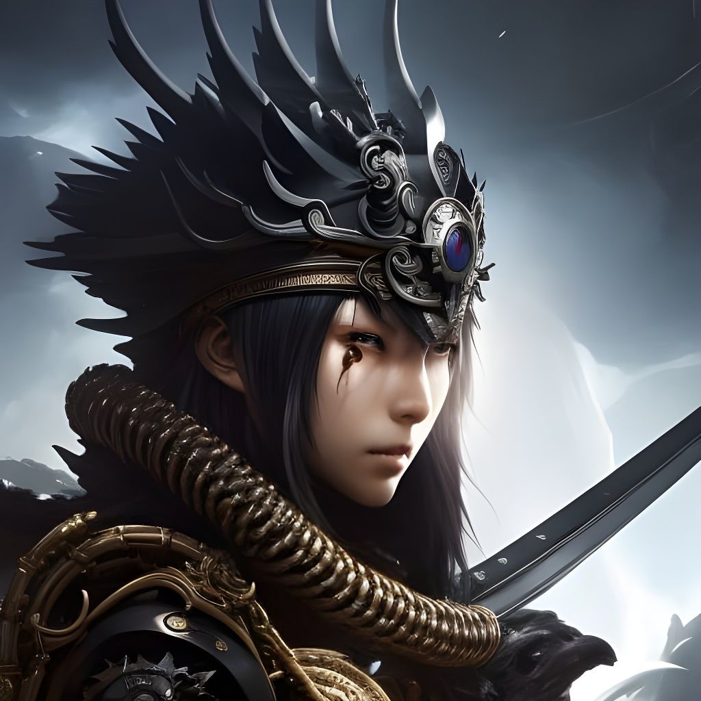 Dark Fantasy Pirate Captain Comic Book Art