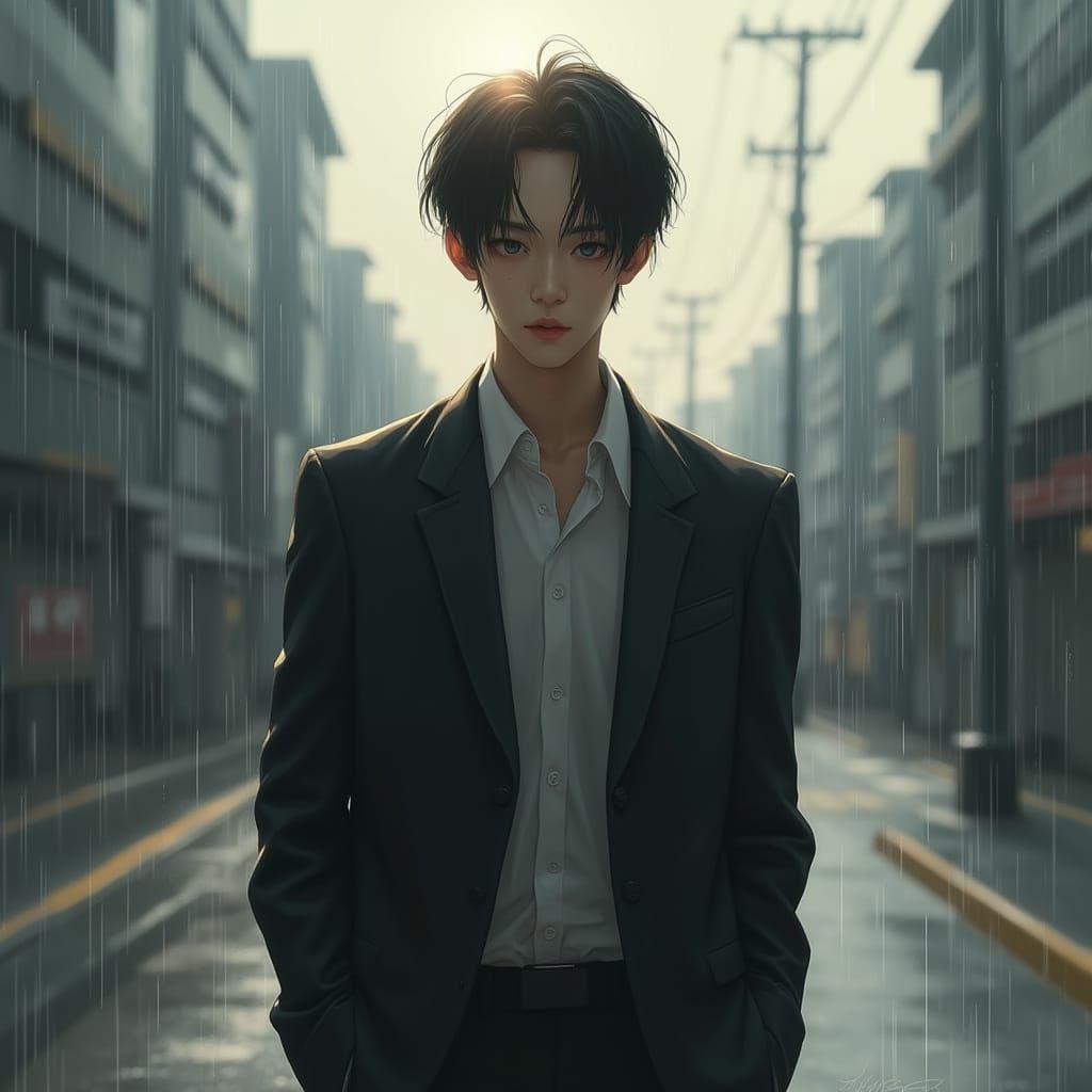 BTS Jin's Melancholic Moment