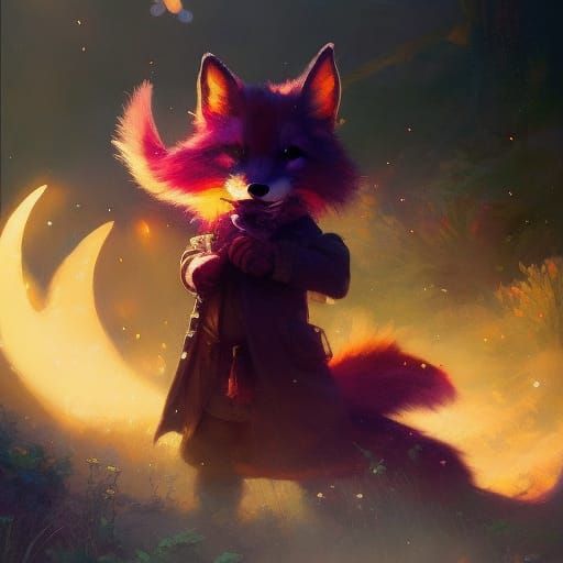 Sad Little Prince Fox
