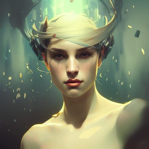 Detailed Portrait with Dynamic Lighting in 8K