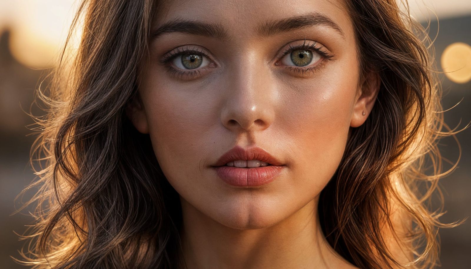 Captivating Portrait of a Beautiful Woman