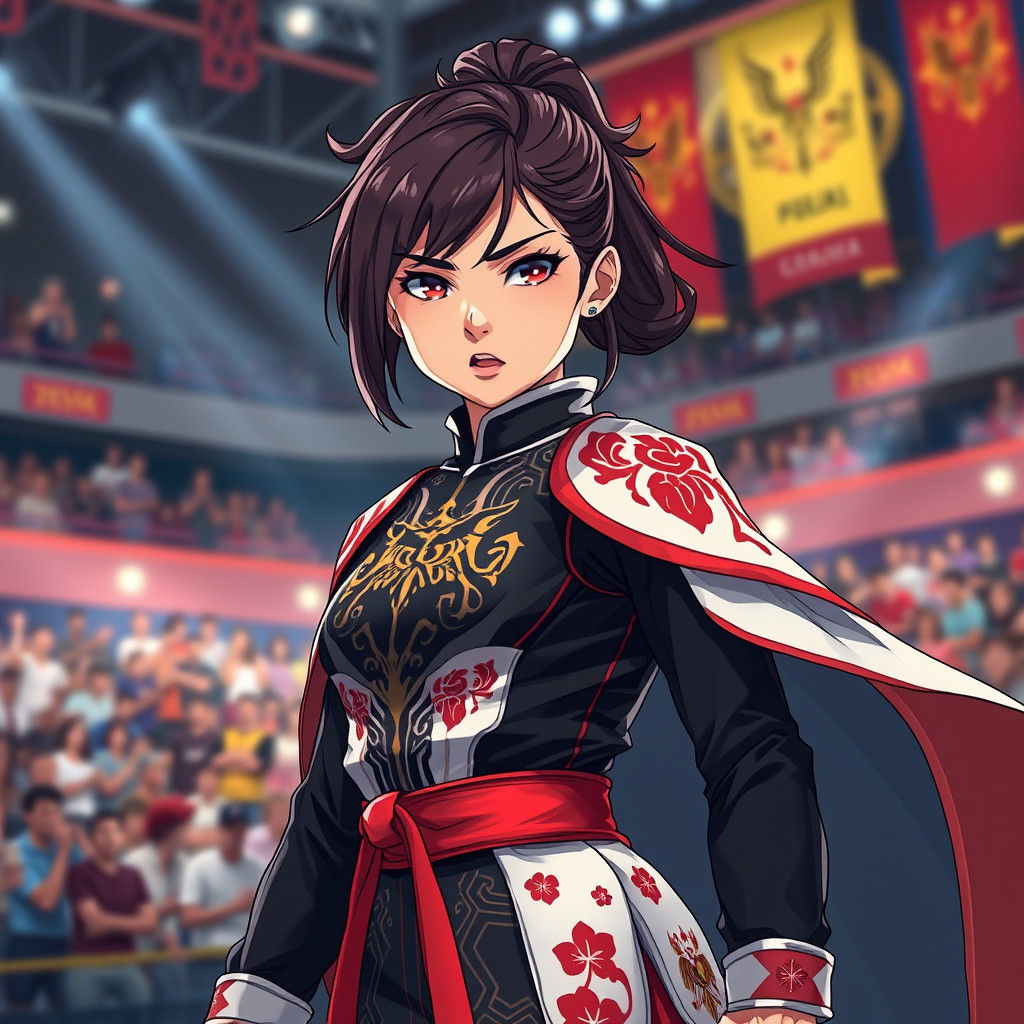 Moldovan Fighter in Anime Tournament, Manga Scan