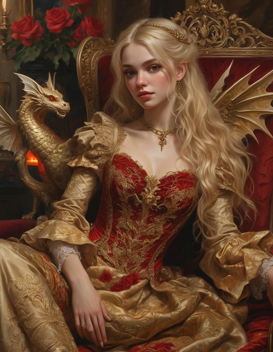 Steampunk Fairy in Opulent Medieval Castle Setting