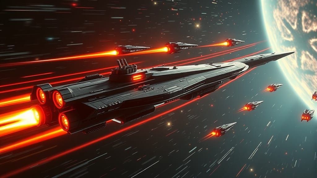 Galactic Armada Emerge from Hyperspace